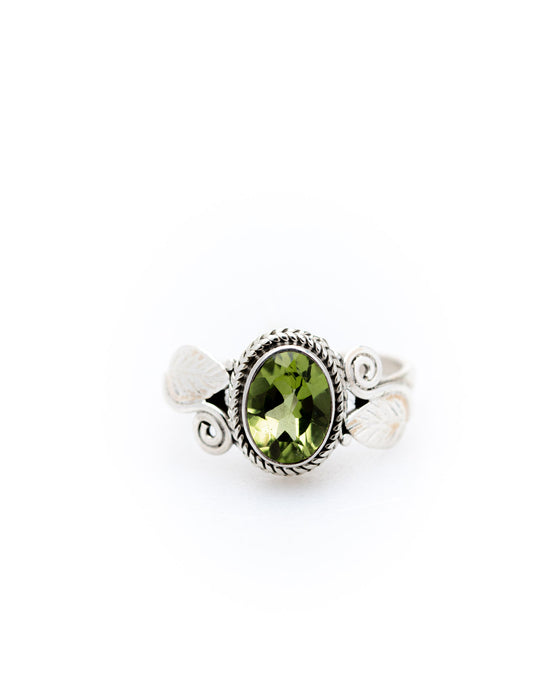 Ring filigran Peridot