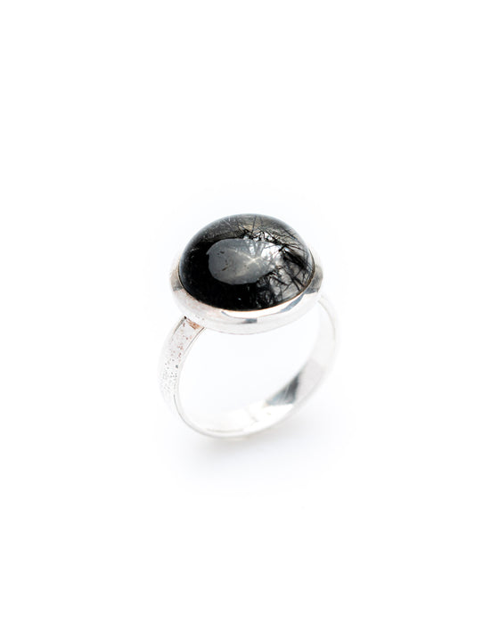 Black Rutil Ring