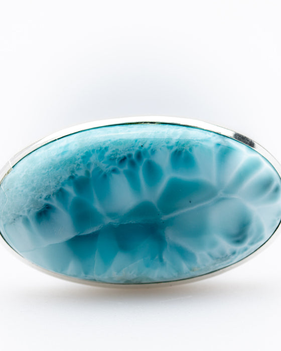 Larimar Amazonen Ring oval