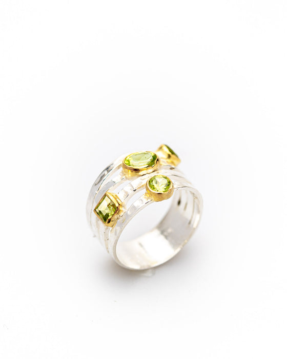 Ring Multistone Peridot