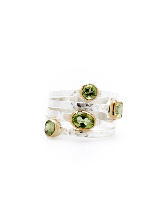 Ring Multistone Peridot