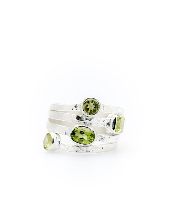 Ring Multistone Peridot